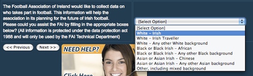 Cover image from Bizarre line of questioning