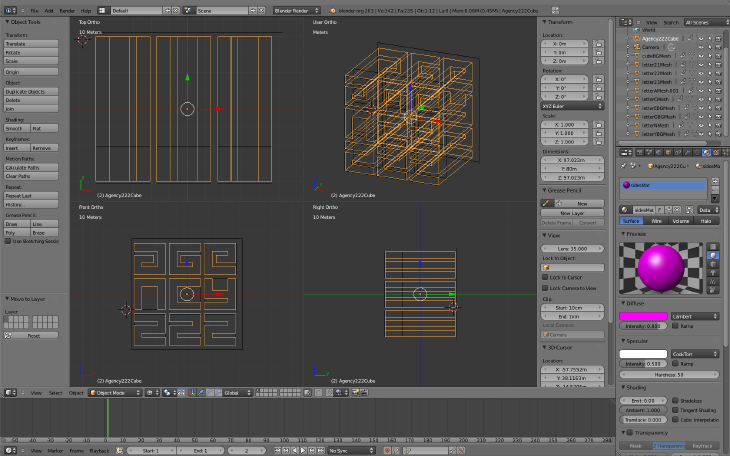 Cover image from First Flare3D project