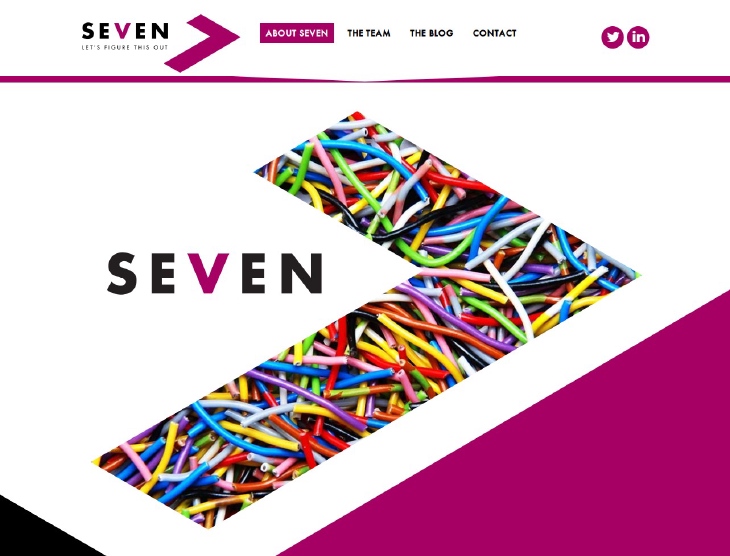 Seven Research website landing page